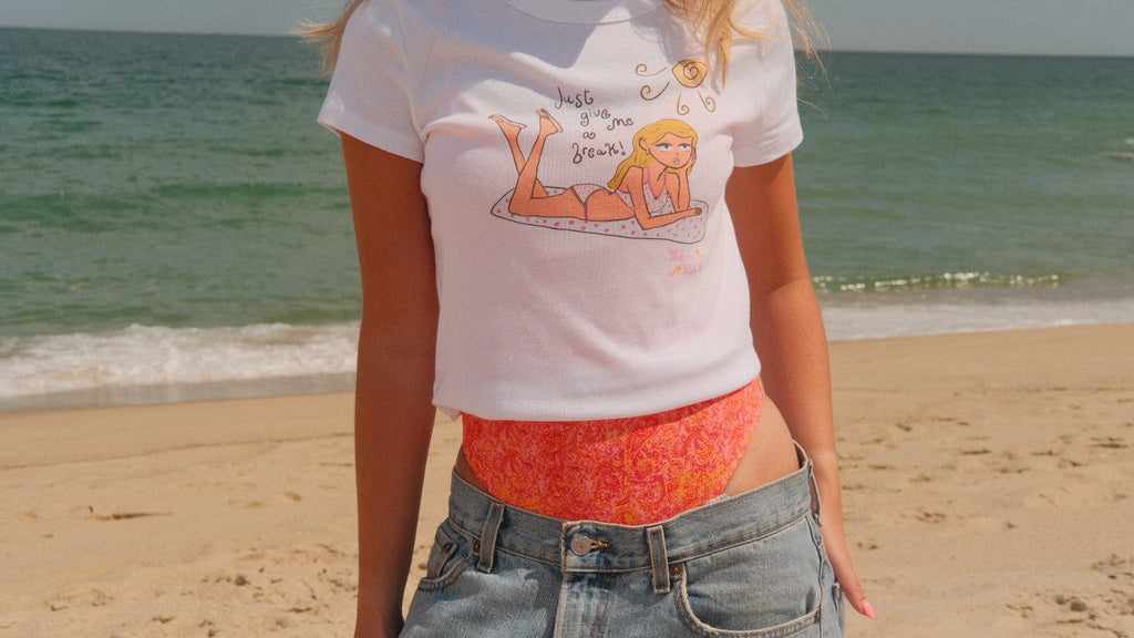 Shelly Just Give Me a Break! Baby Tee