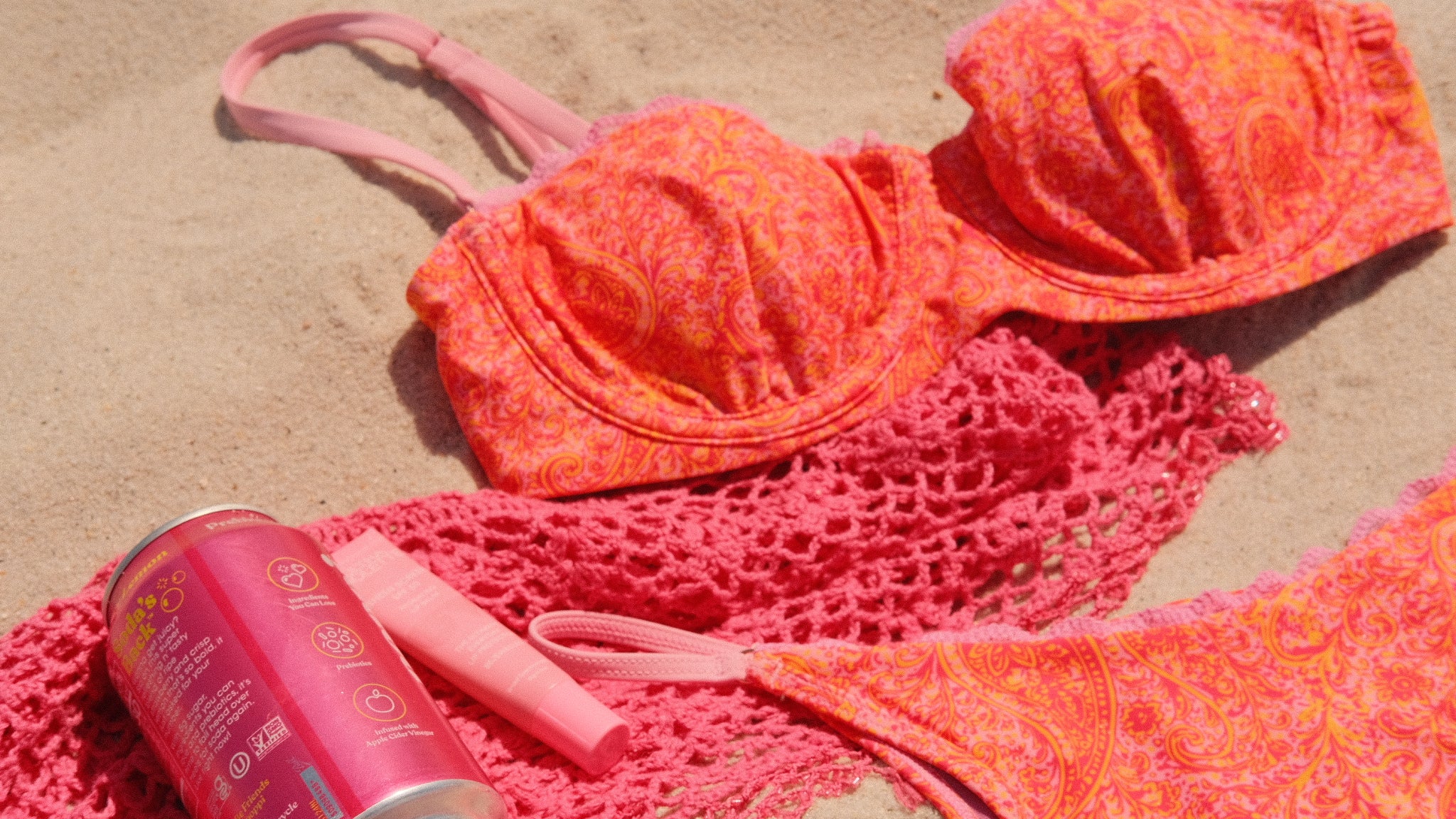 Tan Session Bikini Top