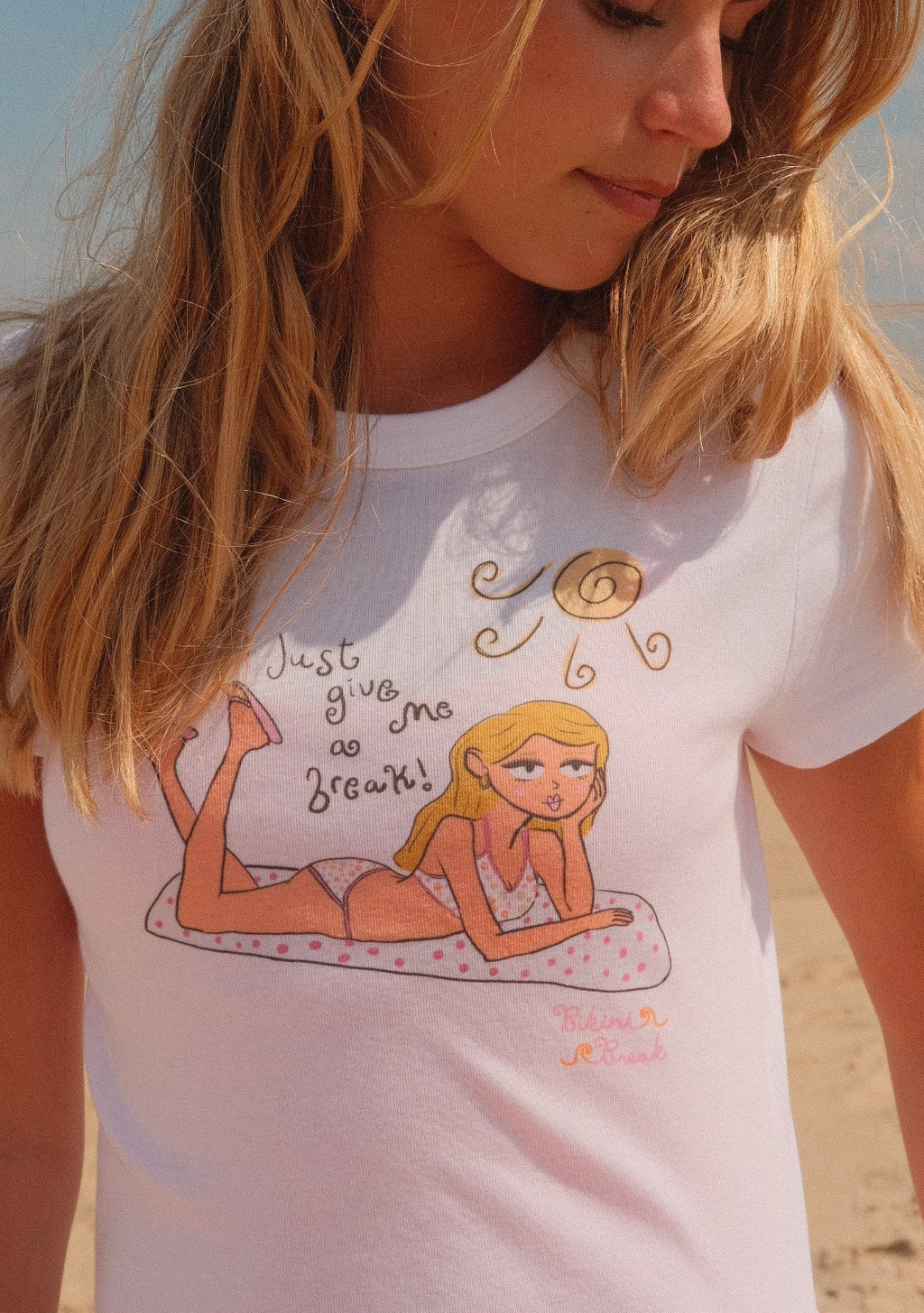 Shelly Just Give Me a Break! Baby Tee