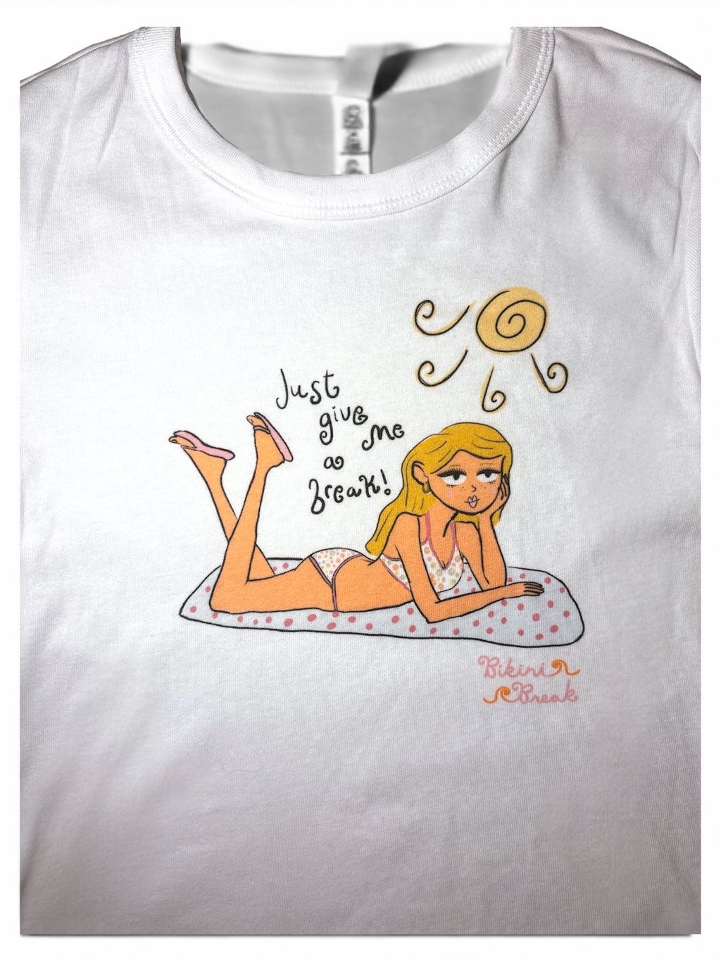 Shelly Just Give Me a Break! Baby Tee