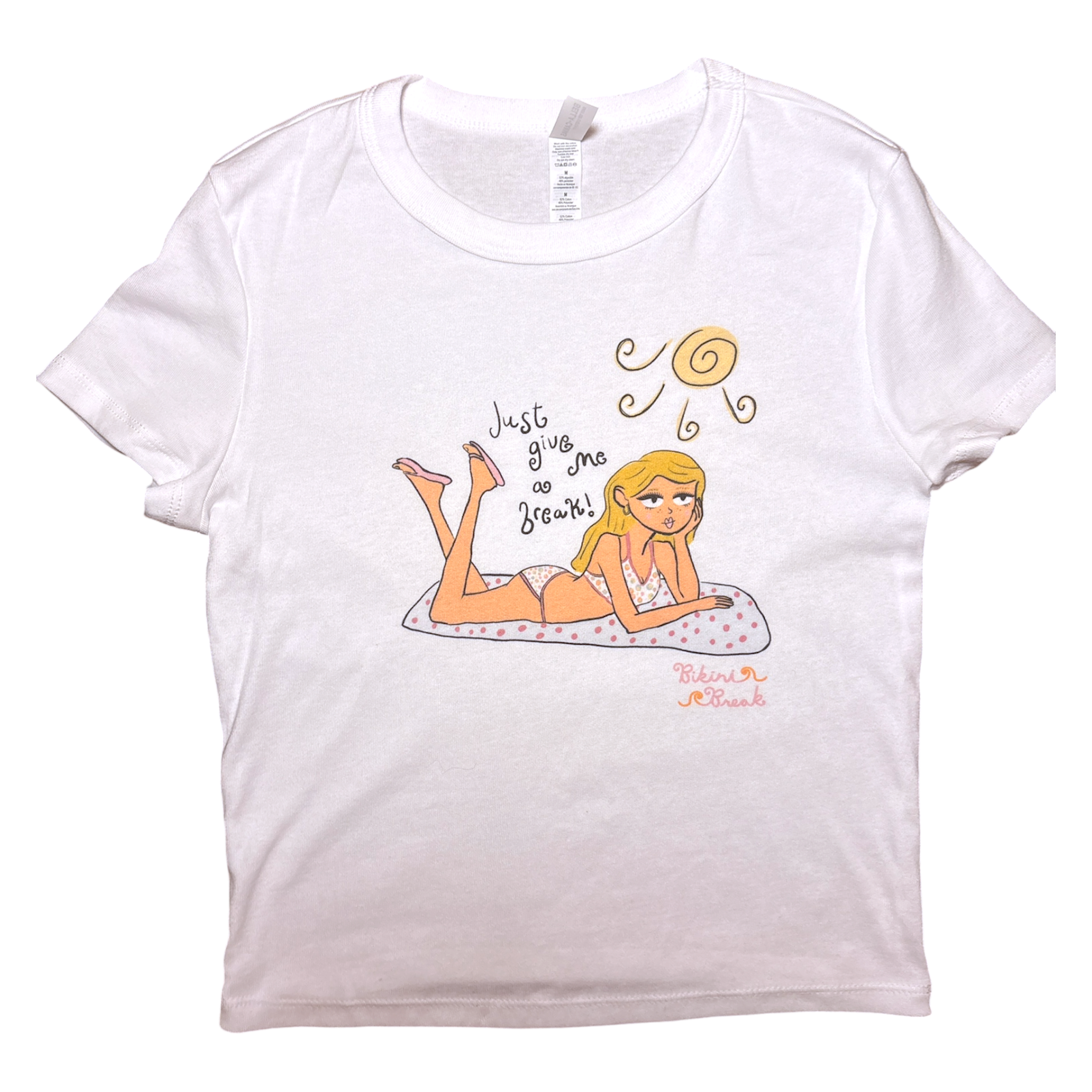 Shelly Just Give Me a Break! Baby Tee